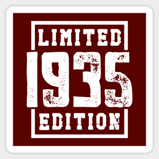 1935 Limited Edition Sticker